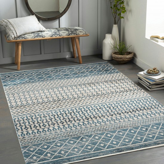 Surya Lavadora Lvr-2335 Ink Blue Rug 5'3" X 7'