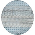 Surya Lavadora Lvr-2335 Ink Blue Rug 6'7" Round