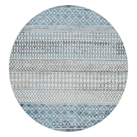 Surya Lavadora Lvr-2335 Ink Blue Rug 6'7" Round