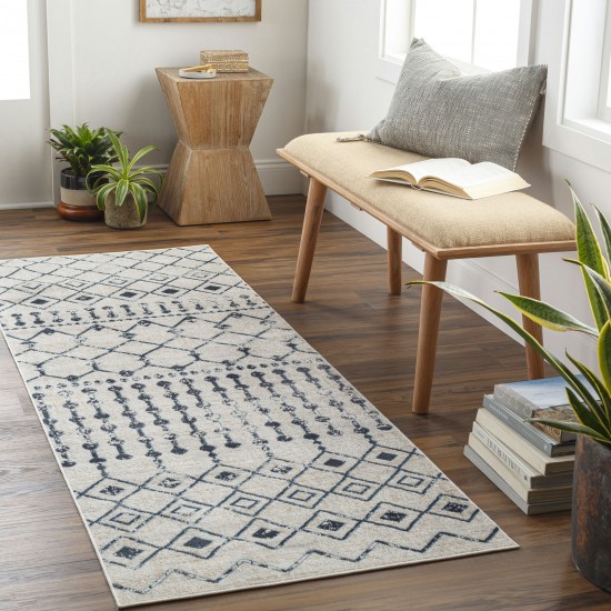 Surya Lavadora Lvr-2338 Ink Blue Rug 2'7" X 7'3"