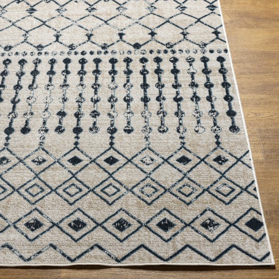 Surya Lavadora Lvr-2338 Ink Blue Rug 5'3" X 7'