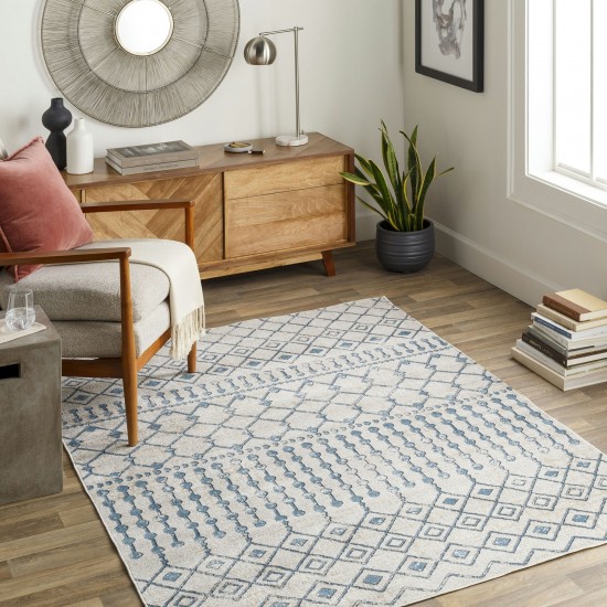 Surya Lavadora Lvr-2340 Blue Rug 5'3" X 7'