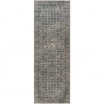 Surya Lavadora Lvr-2341 Black Rug 2'7" X 7'3"