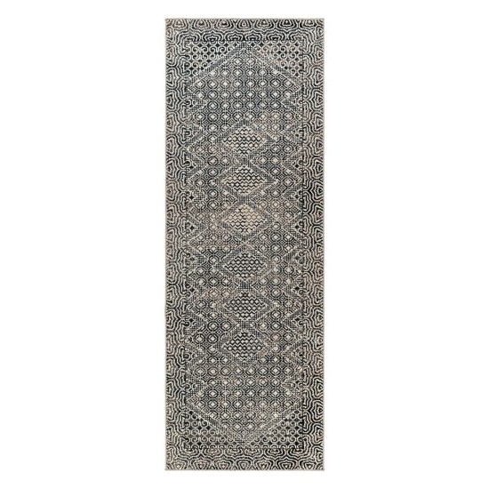 Surya Lavadora Lvr-2341 Black Rug 2'7" X 7'3"