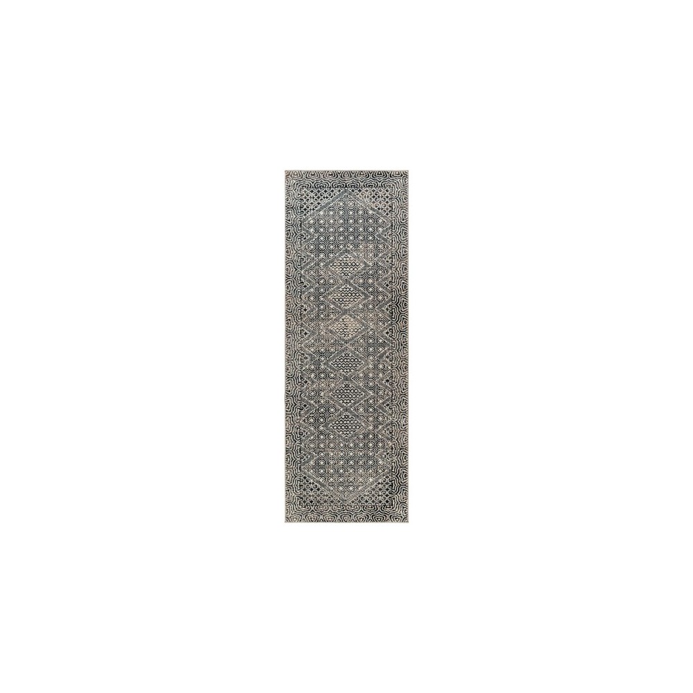 Surya Lavadora Lvr-2341 Black Rug 2'7" X 7'3"