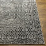 Surya Lavadora Lvr-2341 Black Rug 2'7" X 7'3"