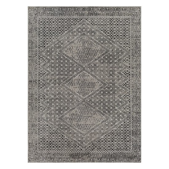 Surya Lavadora Lvr-2341 Black Rug 5'3" X 7'