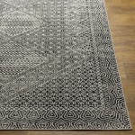 Surya Lavadora Lvr-2341 Black Rug 6'7" Round