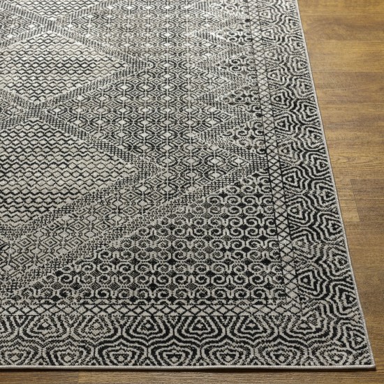 Surya Lavadora Lvr-2341 Black Rug 6'7" Round