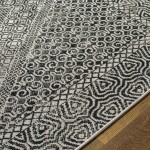 Surya Lavadora Lvr-2341 Black Rug 6'7" Round