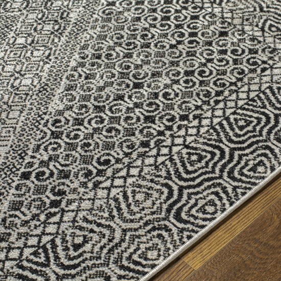 Surya Lavadora Lvr-2341 Black Rug 6'7" Round