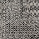 Surya Lavadora Lvr-2341 Black Rug 6'7" Round