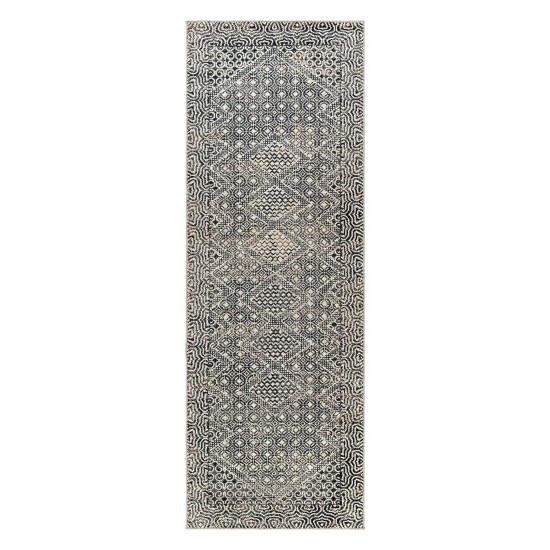 Surya Lavadora Lvr-2342 Black Rug 2'7" X 7'3"