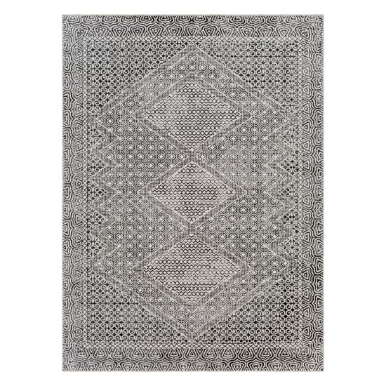 Surya Lavadora Lvr-2342 Black Rug 5'3" X 7'