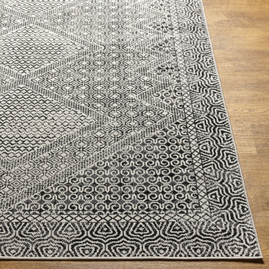 Surya Lavadora Lvr-2342 Black Rug 6'7" X 9'