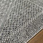 Surya Lavadora Lvr-2342 Black Rug 6'7" Round