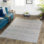 Surya Lavadora Lvr-2343 Gray Rug 5'3" X 7'