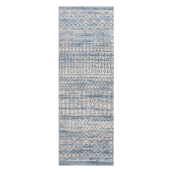 Surya Lavadora Lvr-2344 Blue Rug 2'7" X 7'3"