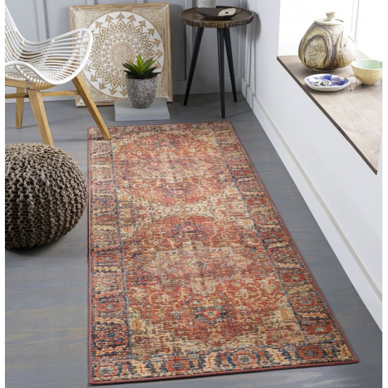 Surya Leicester Lec-2300 Red Rug 2'7" X 7'3"