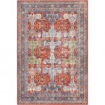 Surya Leicester Red Rug 5'3" X 7'