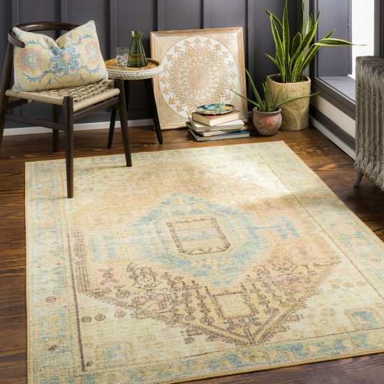 Surya Leicester Denim Rug 4'3" X 5'11"