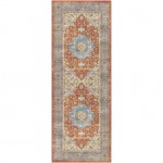 Surya Leicester Lec-2304 Brick Red Rug 2'7" X 7'3"