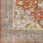 Surya Leicester Lec-2304 Brick Red Rug 2'7" X 7'3"