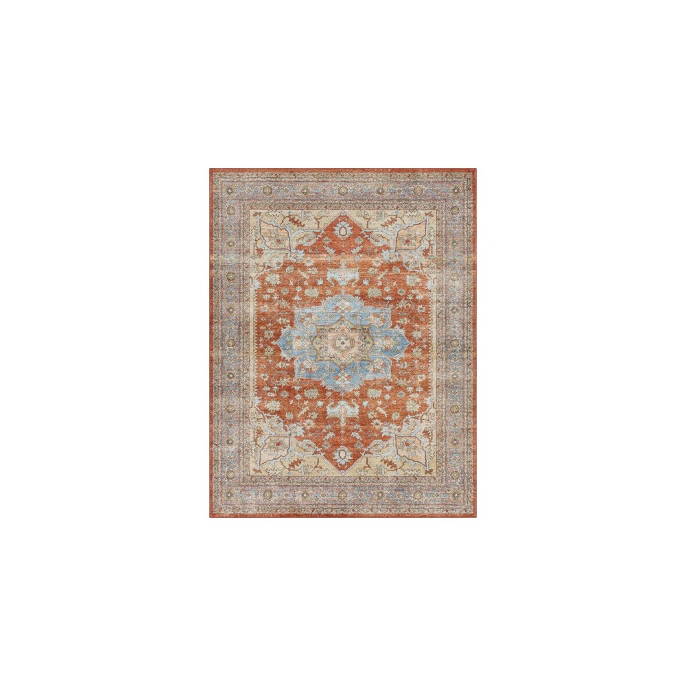 Surya Leicester Lec-2304 Brick Red Rug 7'10" X 10'6" Surya Leicester Lec-2304 Brick Red Rug 7'10" X 10'6"