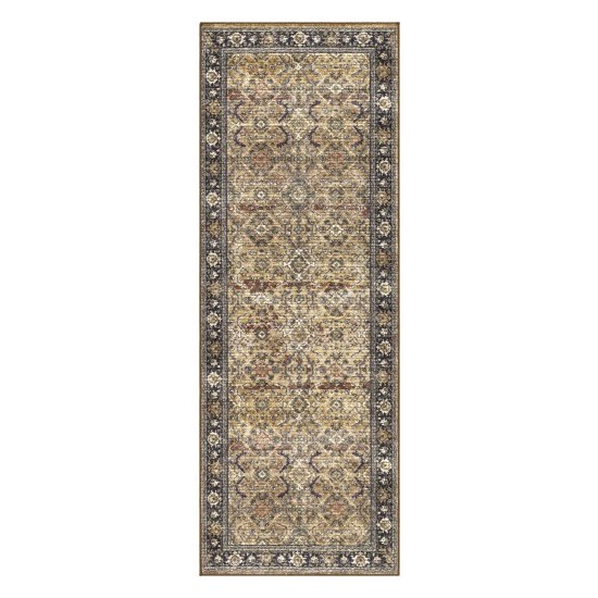 Surya Leicester Dark Blue Rug 2'7" X 7'3"