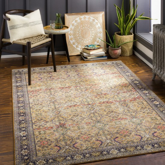 Surya Leicester Dark Blue Rug 4'3" X 5'11"