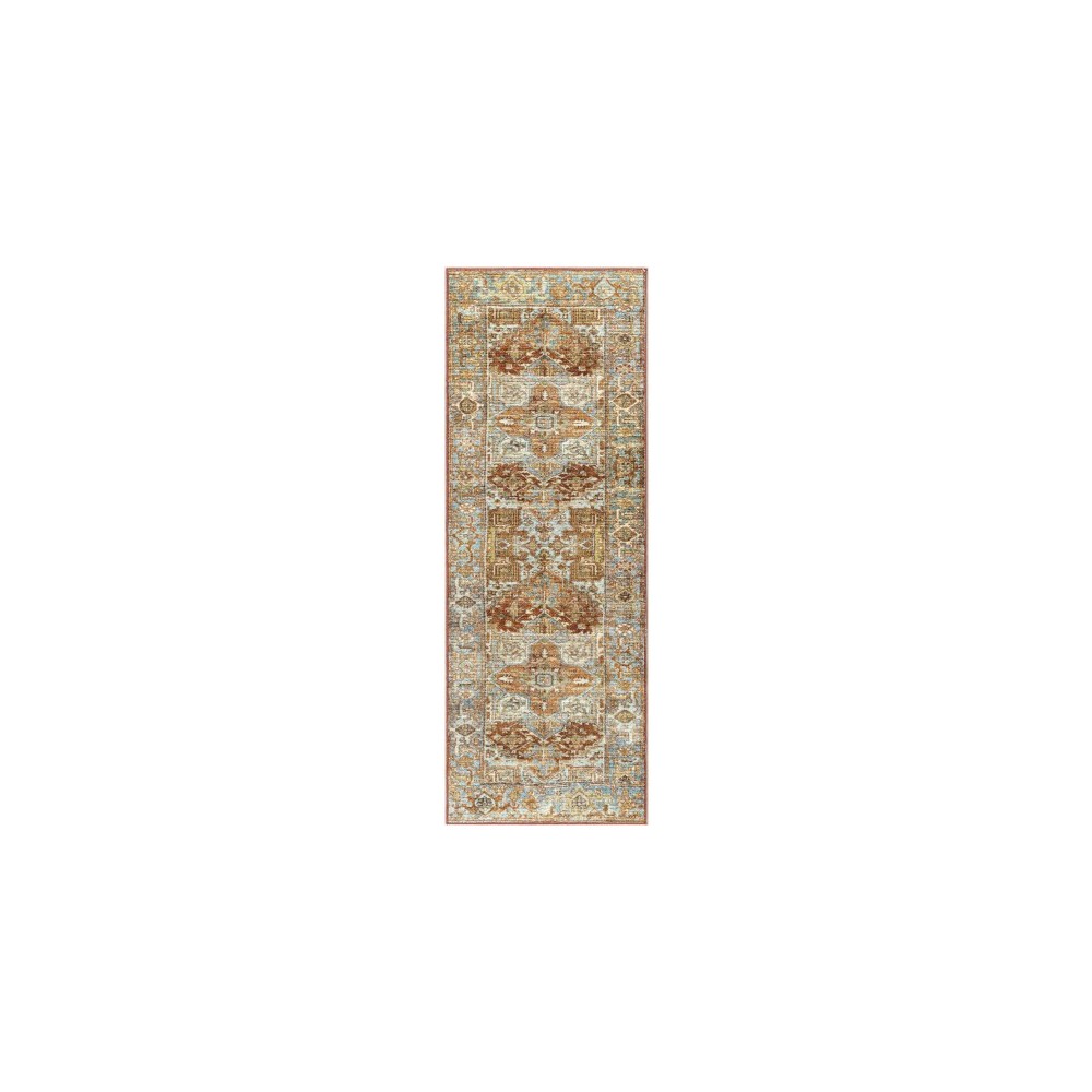 Surya Leicester Lec-2306 Brick Red Rug 2'7" X 7'3"