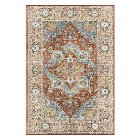 Surya Leicester Lec-2307 Brick Red Rug 4'3" X 5'11"