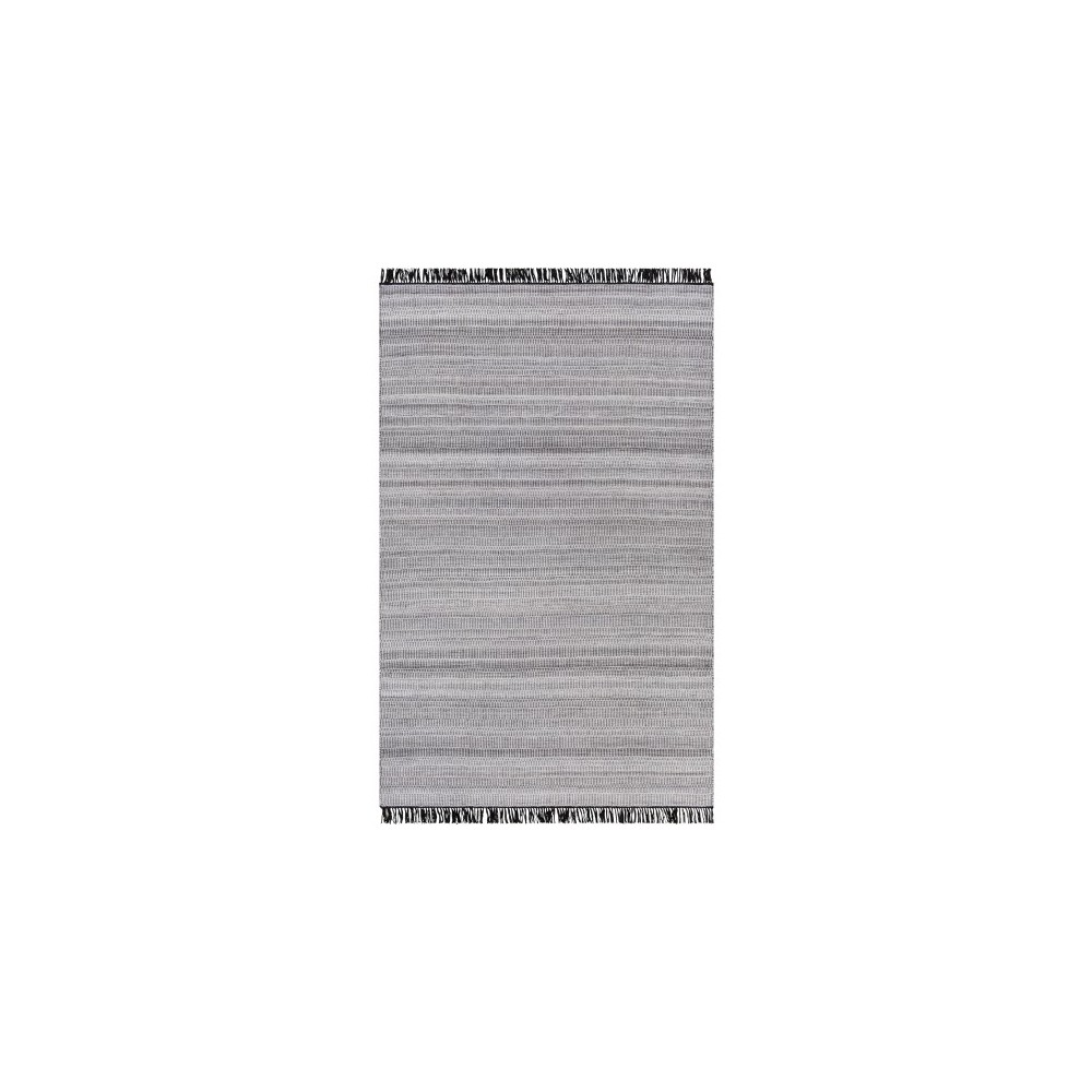 Surya Lily Black Rug 2' X 3' Surya Lily Black Rug 2' X 3'