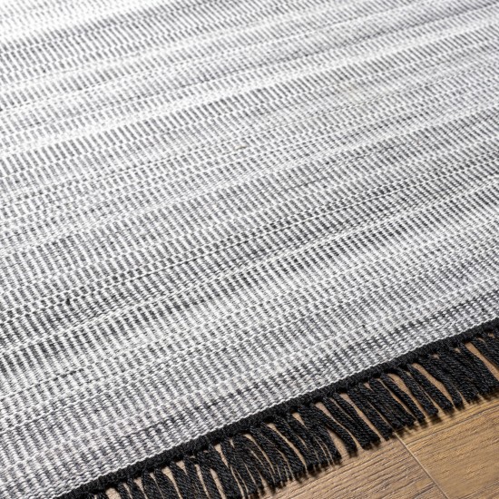 Surya Lily Black Rug 2' X 3'