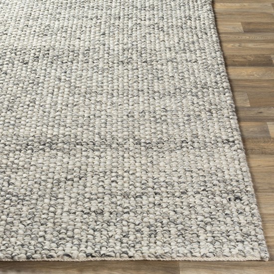 Surya Lucerne Charcoal Rug 6' X 9'