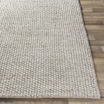 Surya Lucerne Light Gray Rug 2'6" X 8'