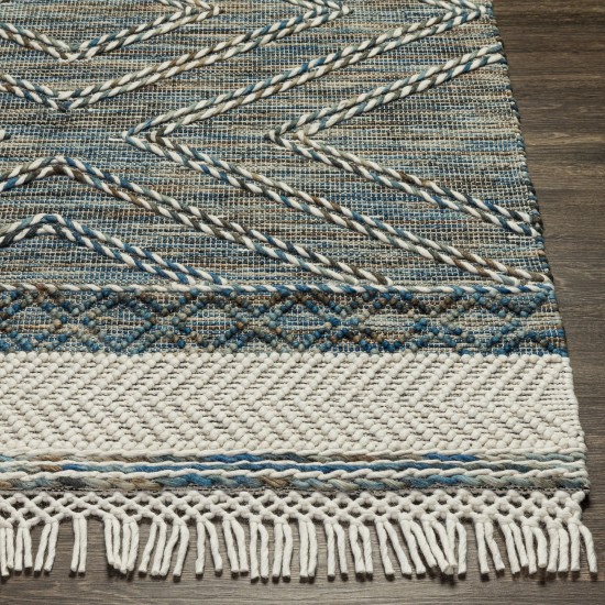 Surya Lucia Blue Rug 2'6" X 8'