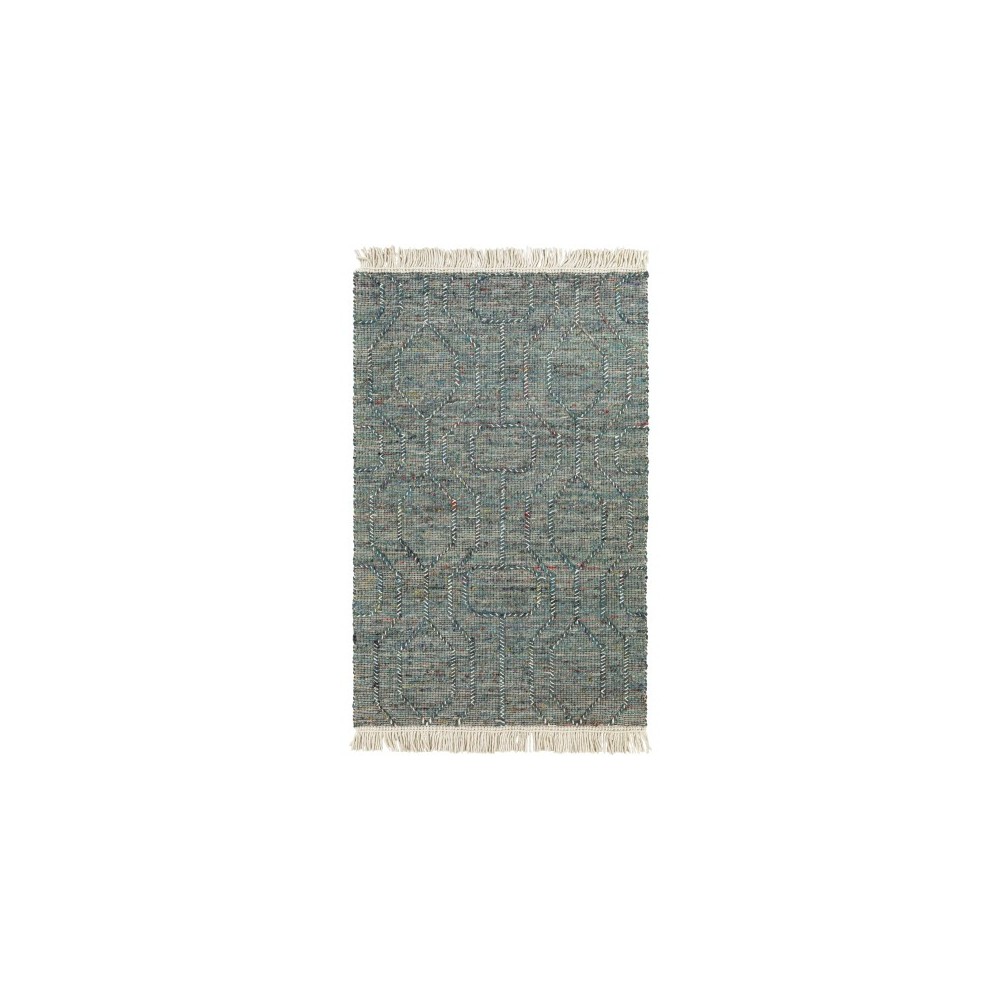 Surya Lucia Deep Teal Rug 5' X 7'6"