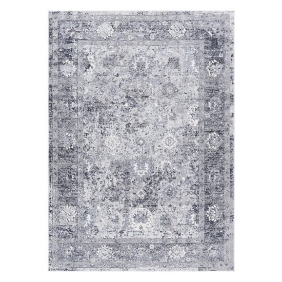 Surya Lustro Light Gray Rug 5'2" X 7'