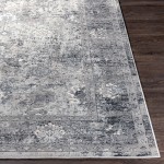 Surya Lustro Light Gray Rug 6'7" X 9'