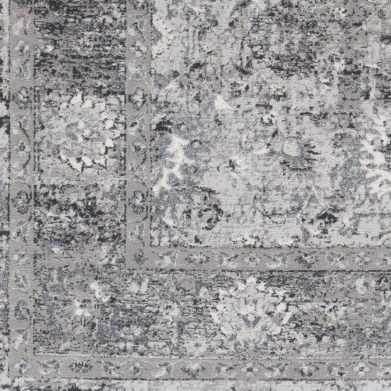 Surya Lustro Light Gray Rug 6'7" X 9'