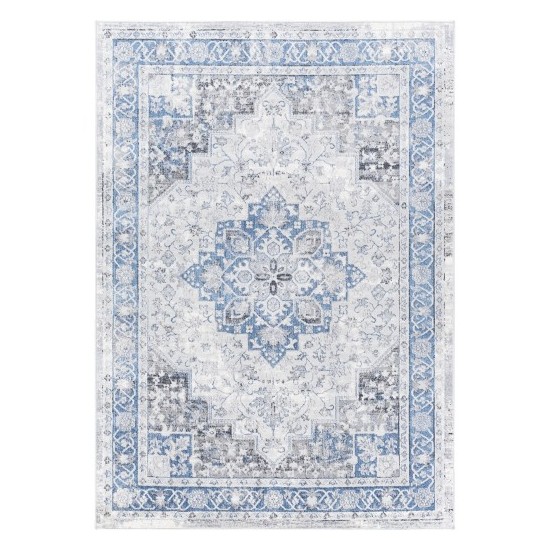 Surya Lustro Lsr-2326 Blue Rug 5'2" X 7'