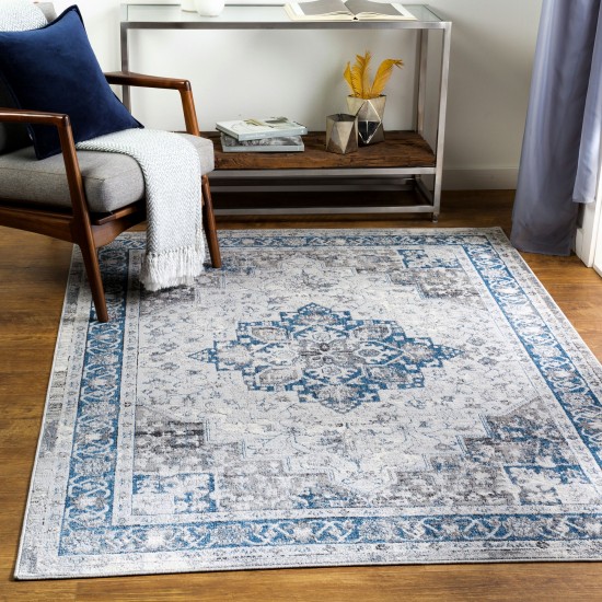 Surya Lustro Lsr-2326 Blue Rug 5'2" X 7'