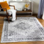 Surya Lustro Black Rug 7'10" X 10'