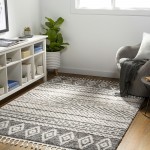 Surya Lyon Brown Rug 6'7" X 9'