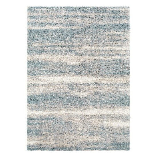 Surya Lyra Shag Lyr-2300 Blue Rug 2' X 3'