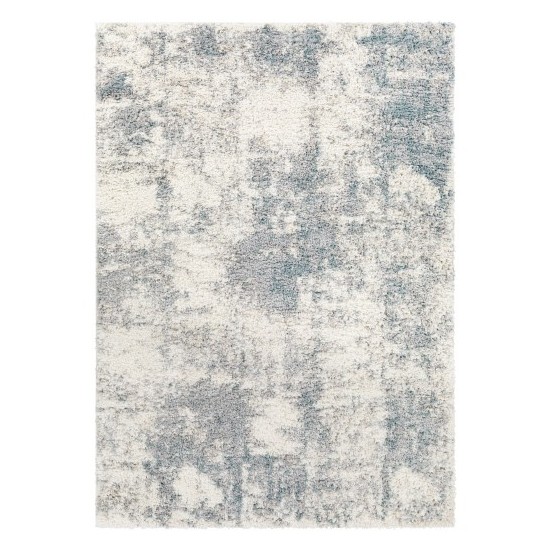 Surya Lyra Shag Lyr-2301 Blue Rug 2' X 3'