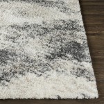 Surya Lyra Shag Black Rug 7'10" X 10'3"