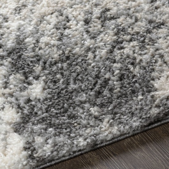 Surya Lyra Shag Black Rug 7'10" X 10'3"