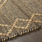 Surya Mallorca Black Rug 2' X 3'